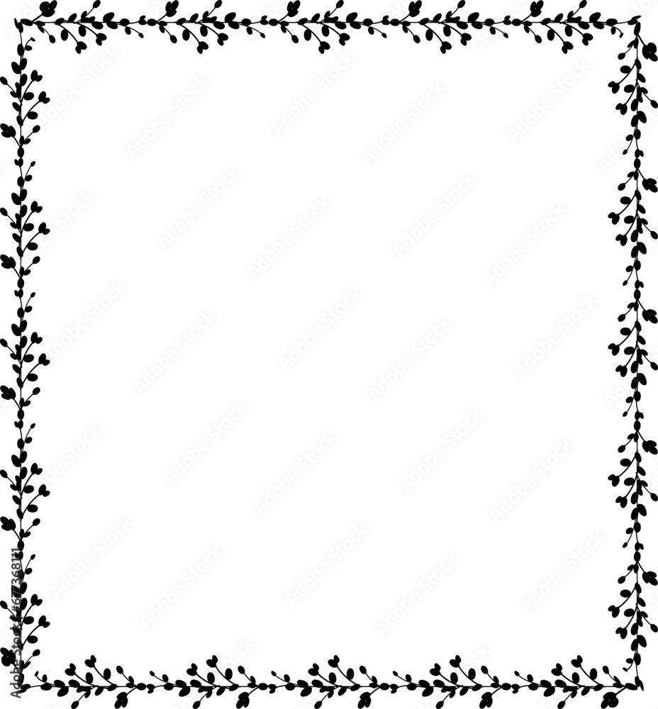 easter floral frame easter floral frame