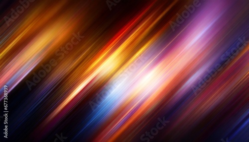 Abstract wavy blurred background with lighting effects for graphic design. Red  yellow  blue and pink colors in motion.