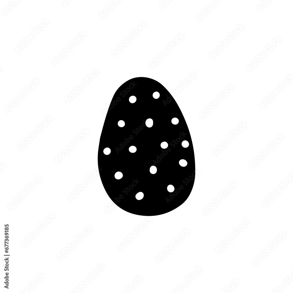 easter egg in doodle style easter egg in doodle style