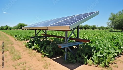 Intelligent solar integration in enhanced farmland, optimizing energy generation and crop shading