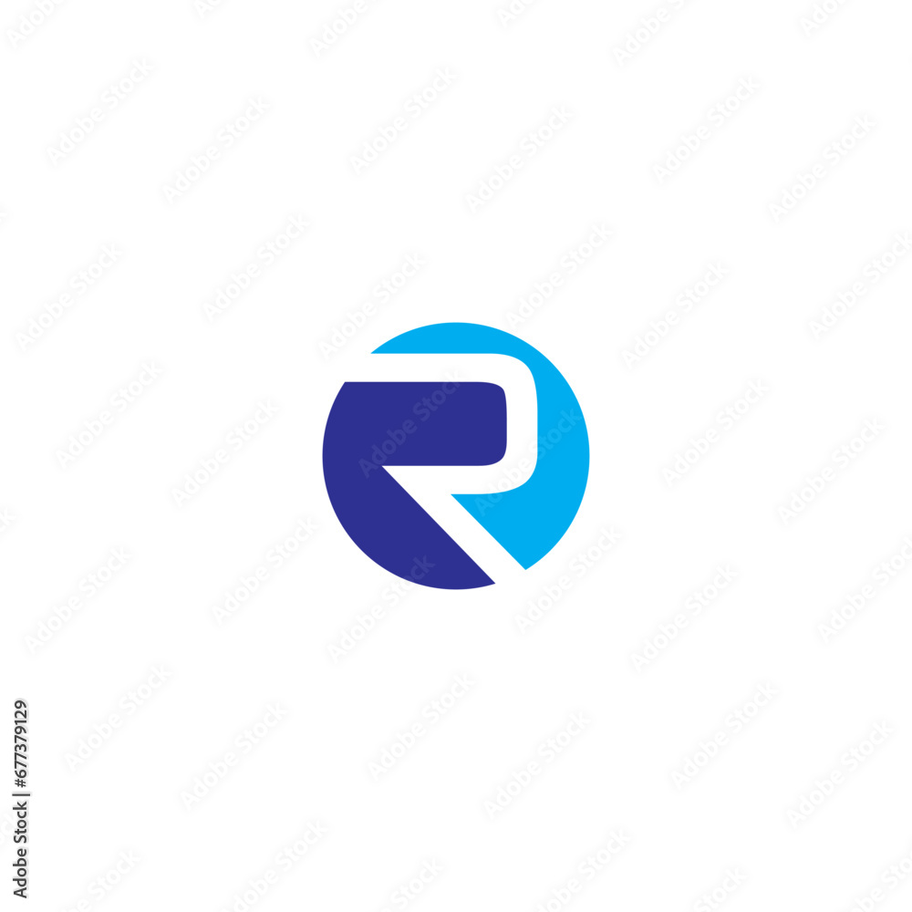 Letter r round circle typography logo design brand identity icon editable template vector royalty free images Letter r round circle typography logo design brand identity icon editable template vector royalty free images