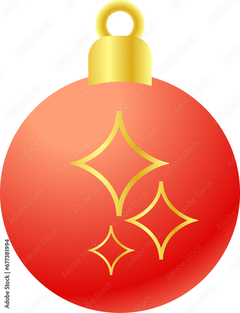 The Christmas Balls for celebration or Holiday concept. The Christmas Balls for celebration or Holiday concept.
