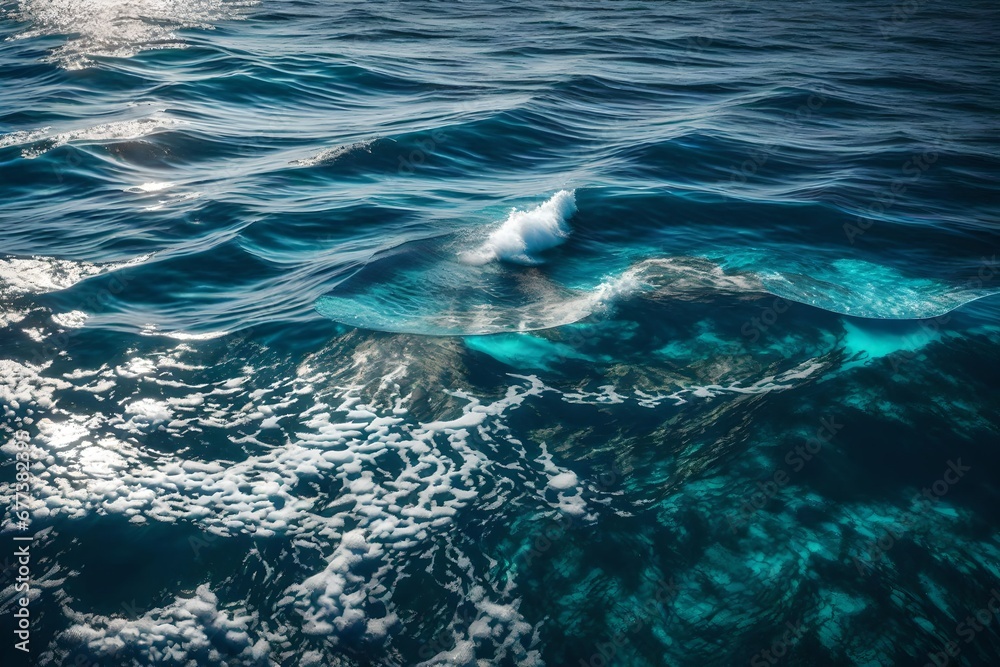 Fototapeta premium dolphin in the water