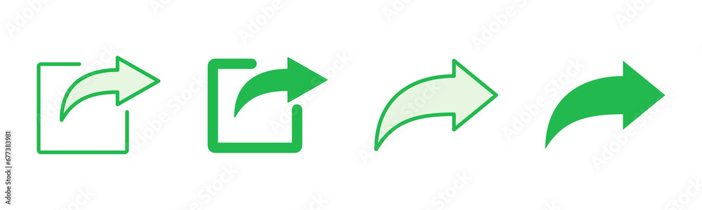 Share icon set. Sharing vector icon Share icon set. Sharing vector icon