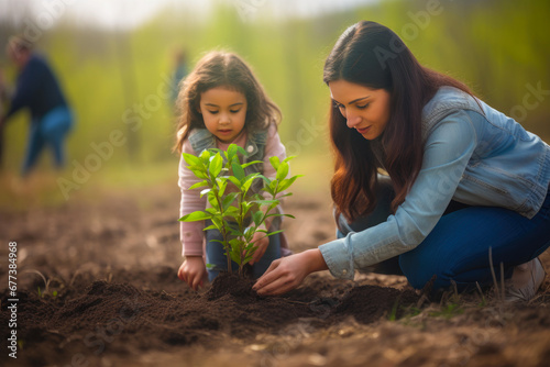 Nature's Gift: Family Planting Legacy