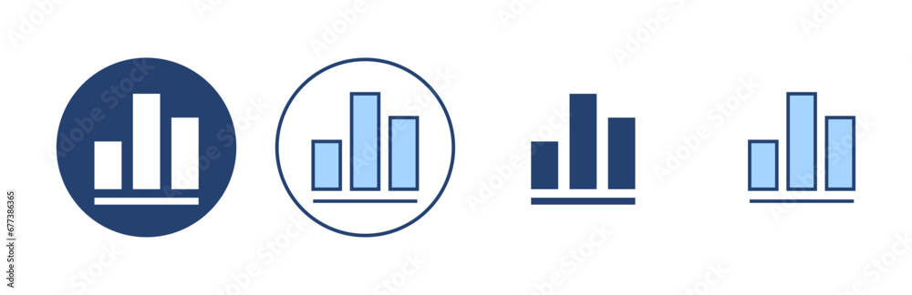 Growing graph icon vector. Chart sign and symbol. diagram icon Growing graph icon vector. Chart sign and symbol. diagram icon