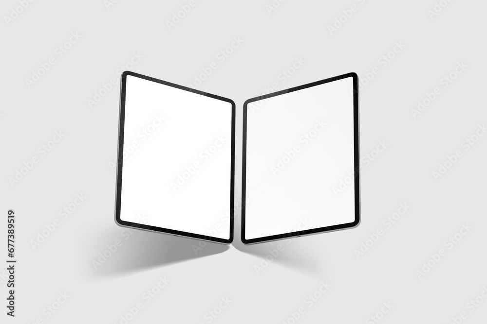 3D Render of Tablet for Mockup