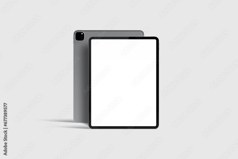 3D Render of Tablet for Mockup 3D Render of Tablet for Mockup
