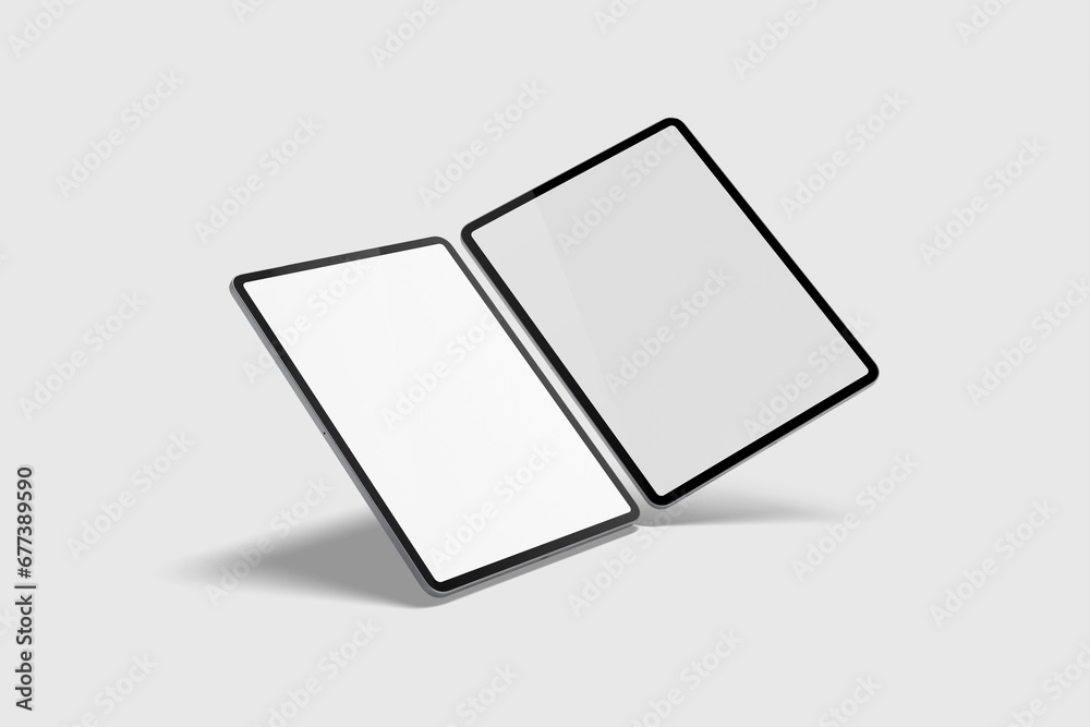 3D Render of Tablet for Mockup 3D Render of Tablet for Mockup