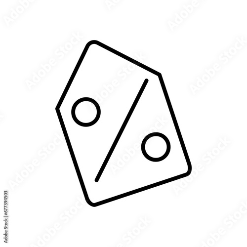 price tag line icon