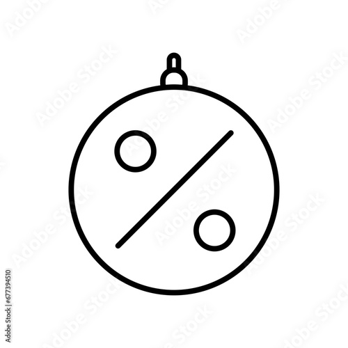 sale tag line icon