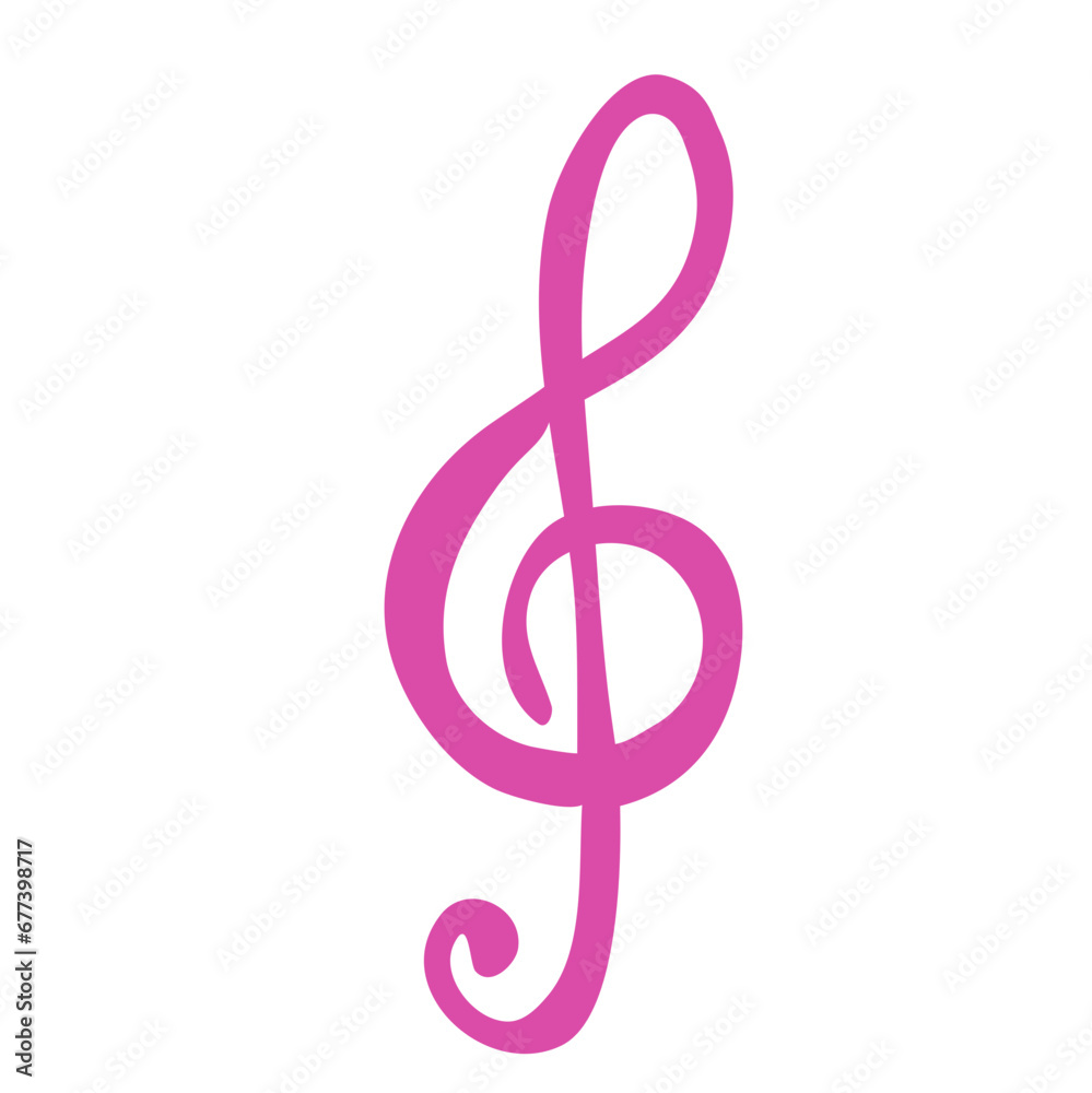 Vector Musical Notes Icon Illustration Vector Musical Notes Icon Illustration