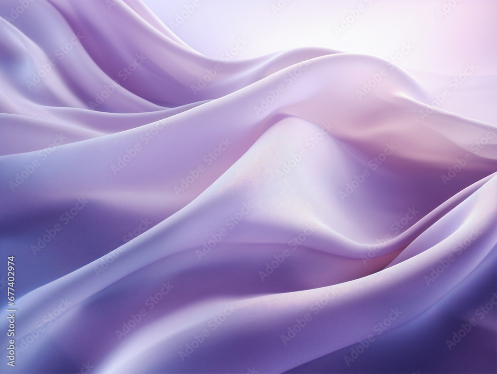 Obraz premium Flowing delicate silk or satin fabric background 