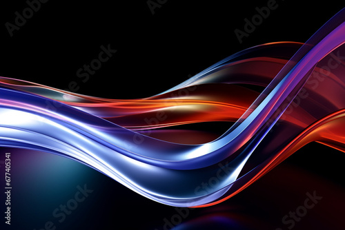 abstract graphic line motion energic, sporty, technology, 3D illustration