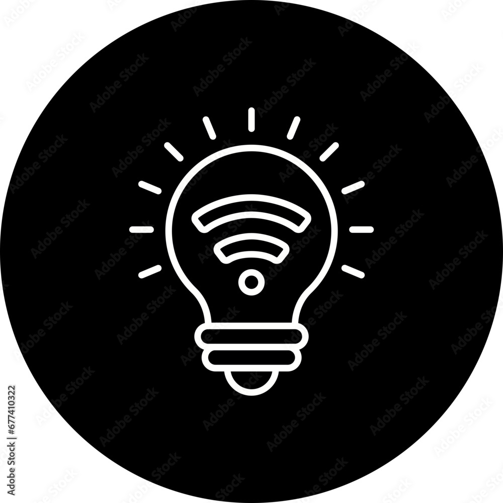 Smart Lighting Icon Smart Lighting Icon