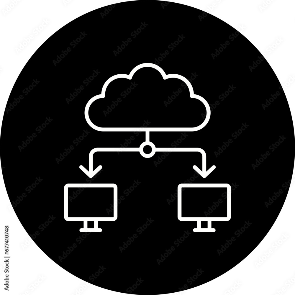 Cloud Computing Icon Cloud Computing Icon