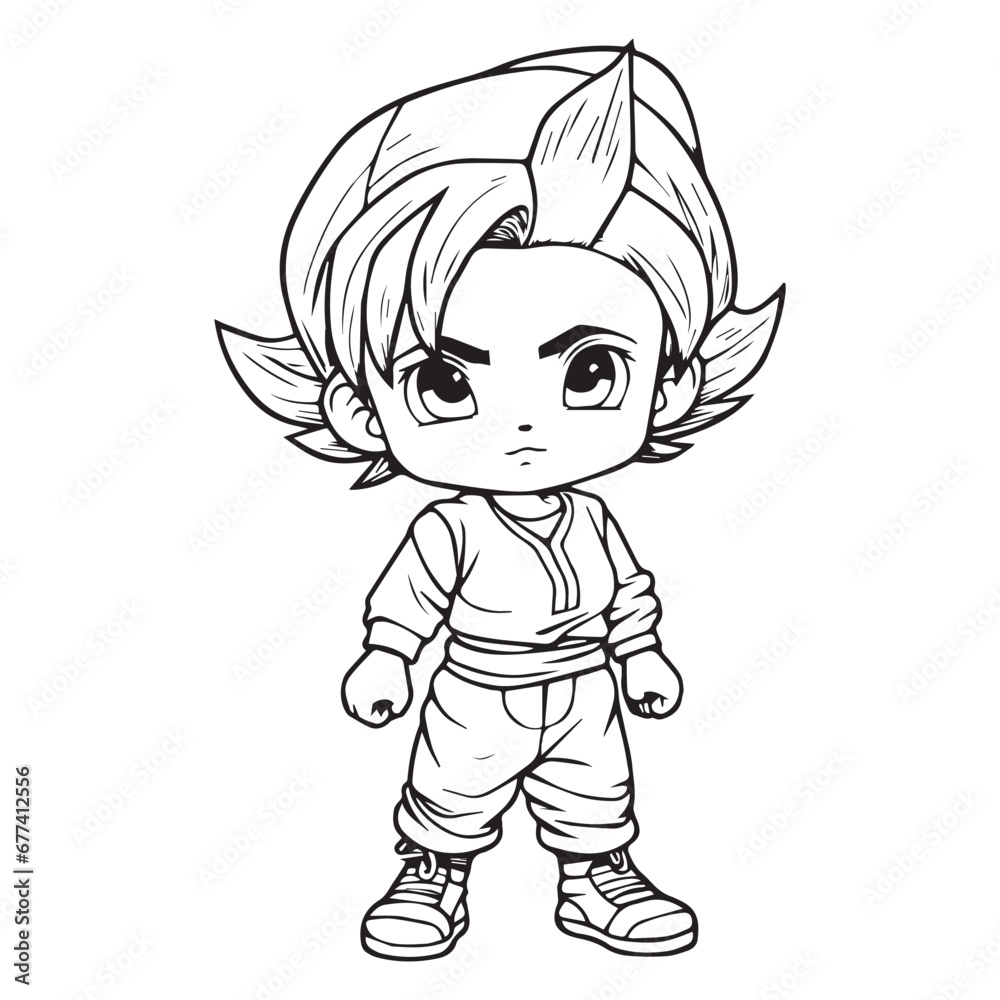 a cute standing child coloring pages a cute standing child coloring pages