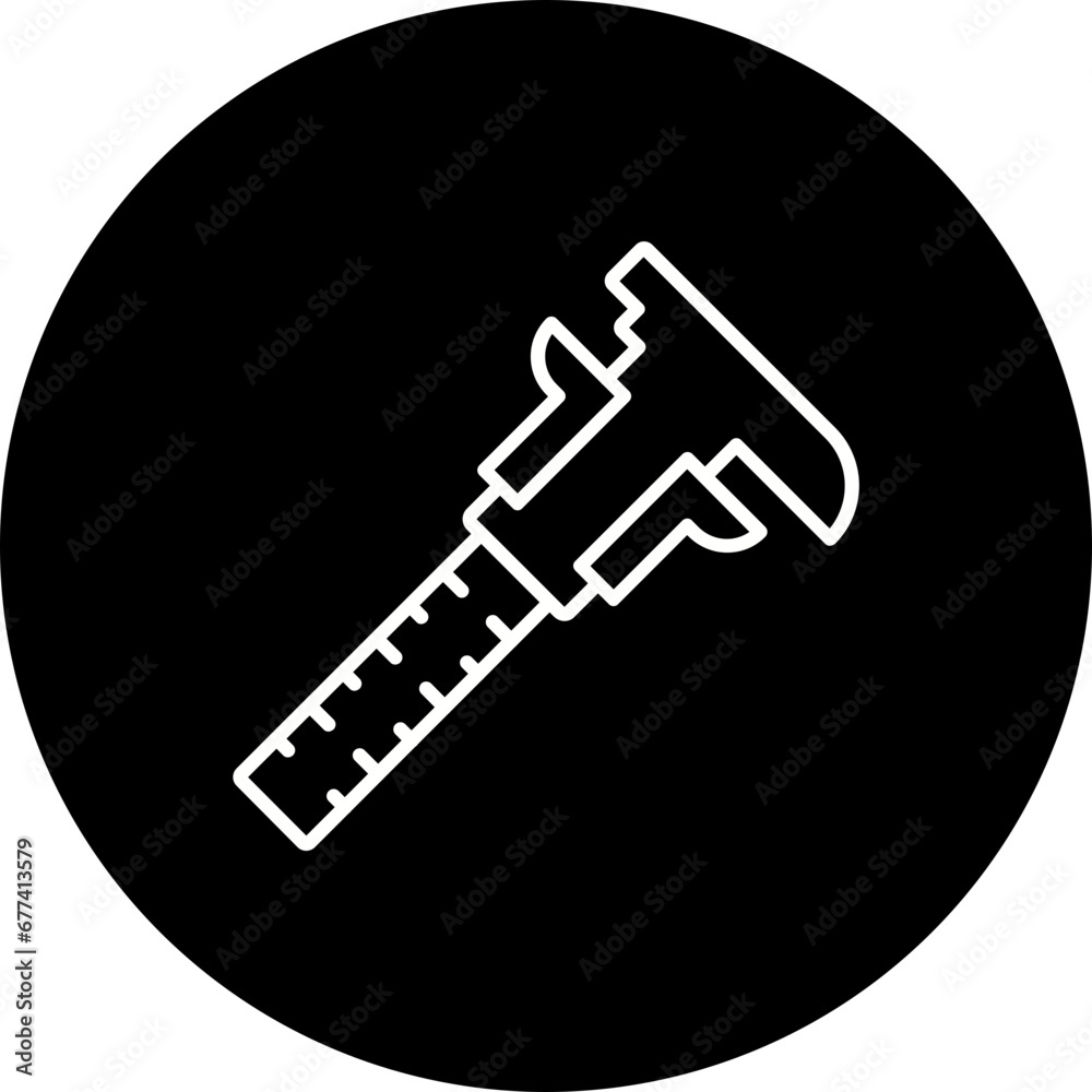 Vernier Caliper Icon Vernier Caliper Icon
