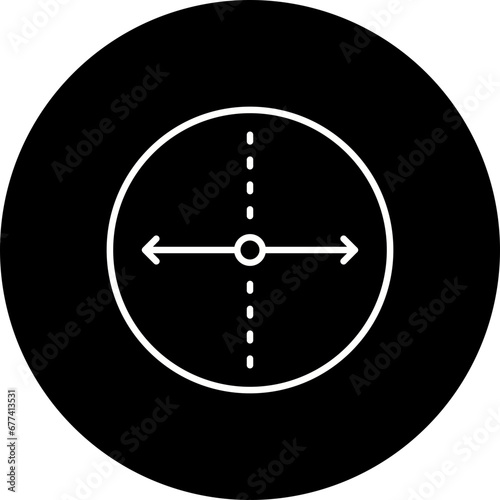 Diameter Icon