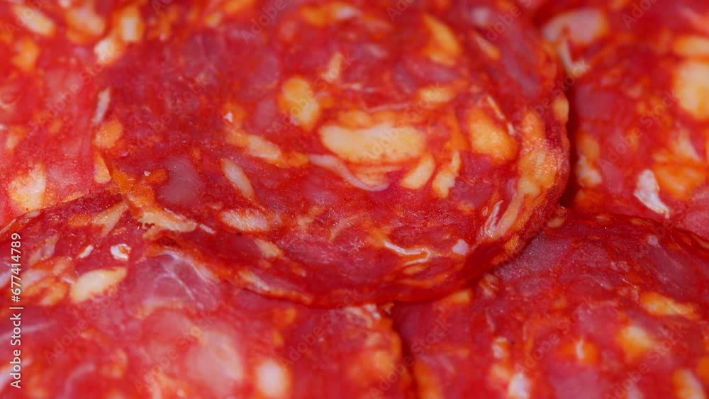 sausage slices in the package video sausage slices in the package video