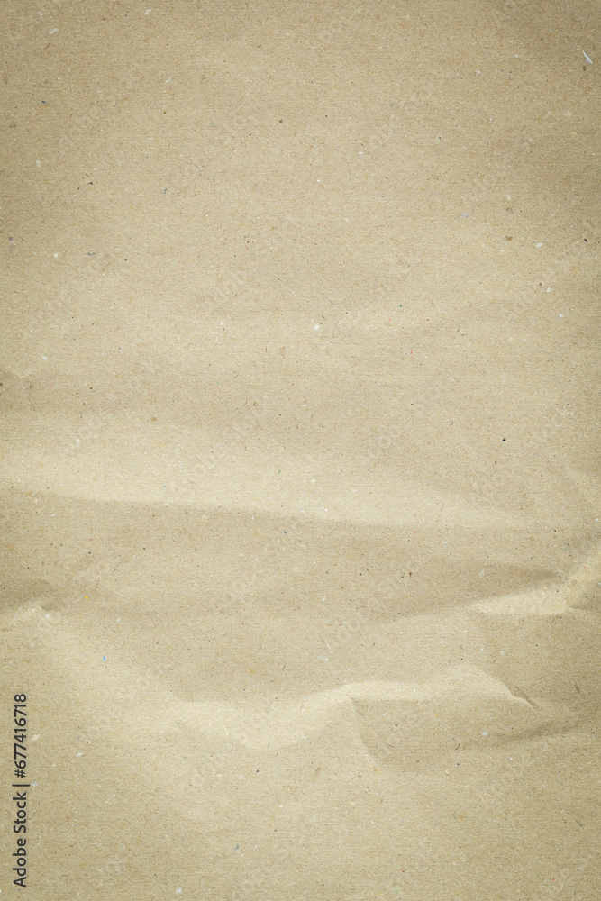 Naklejka premium blank brown paper texture background, old page for craft design
