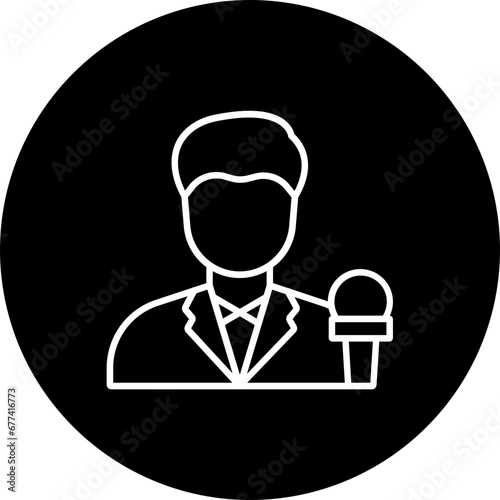 News Reporter Icon