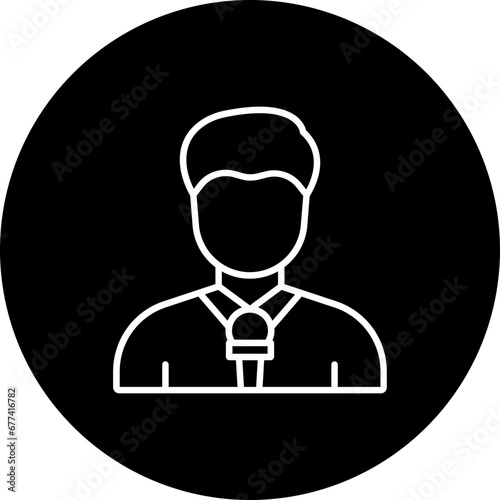 Journalist Icon
