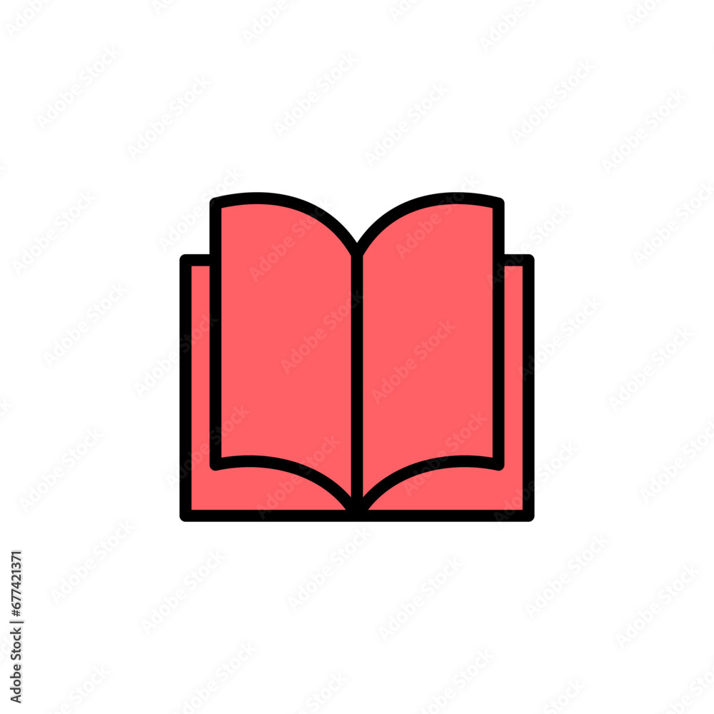 Book icon set illustration. open book sign and symbol. ebook icon Book icon set illustration. open book sign and symbol. ebook icon