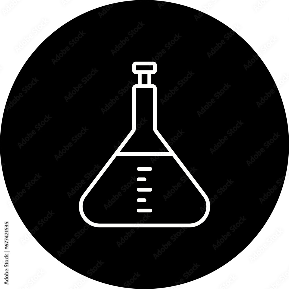 Volumetric Flask Icon Volumetric Flask Icon