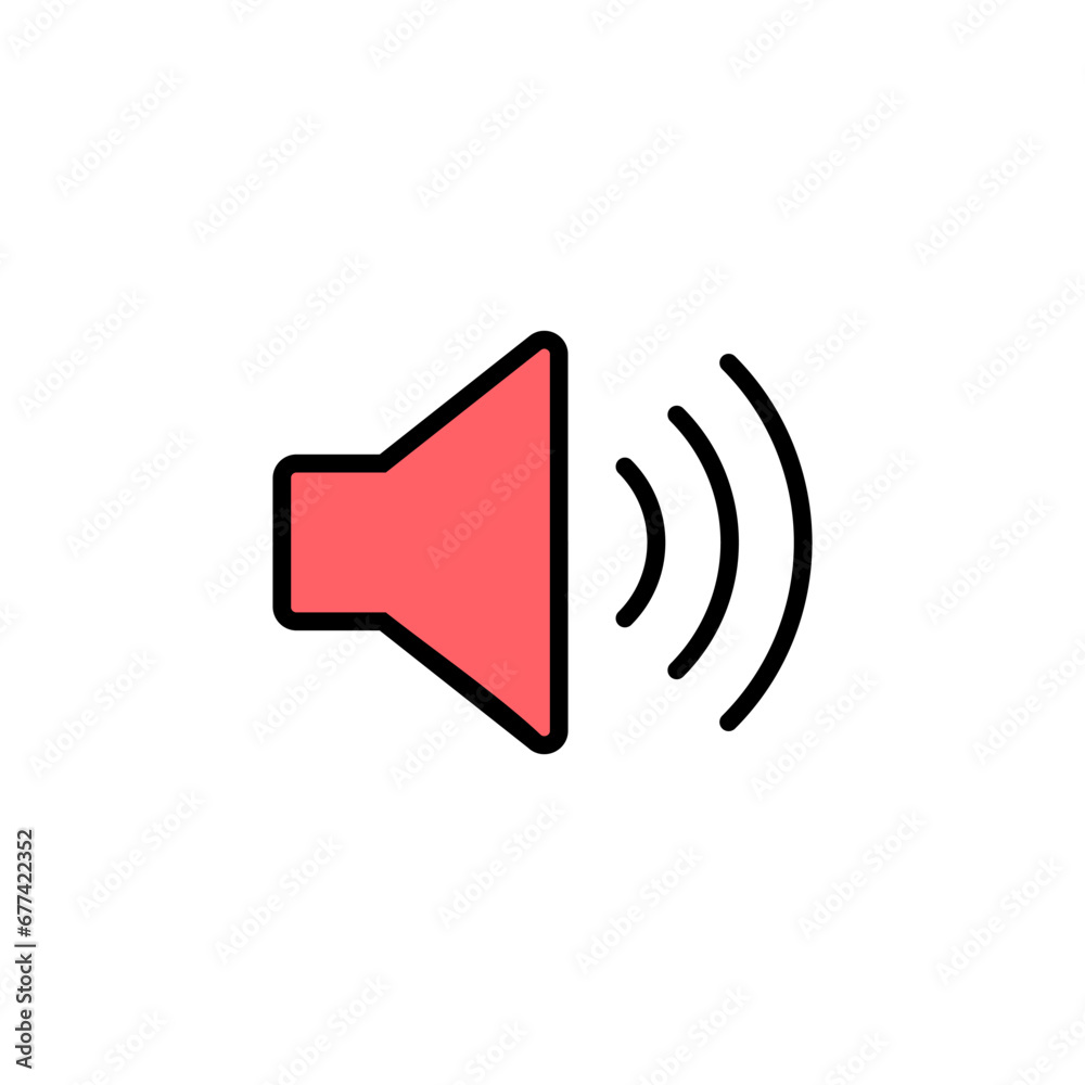 Speaker icon set illustration. volume sign and symbol. loudspeaker icon. sound symbol Speaker icon set illustration. volume sign and symbol. loudspeaker icon. sound symbol