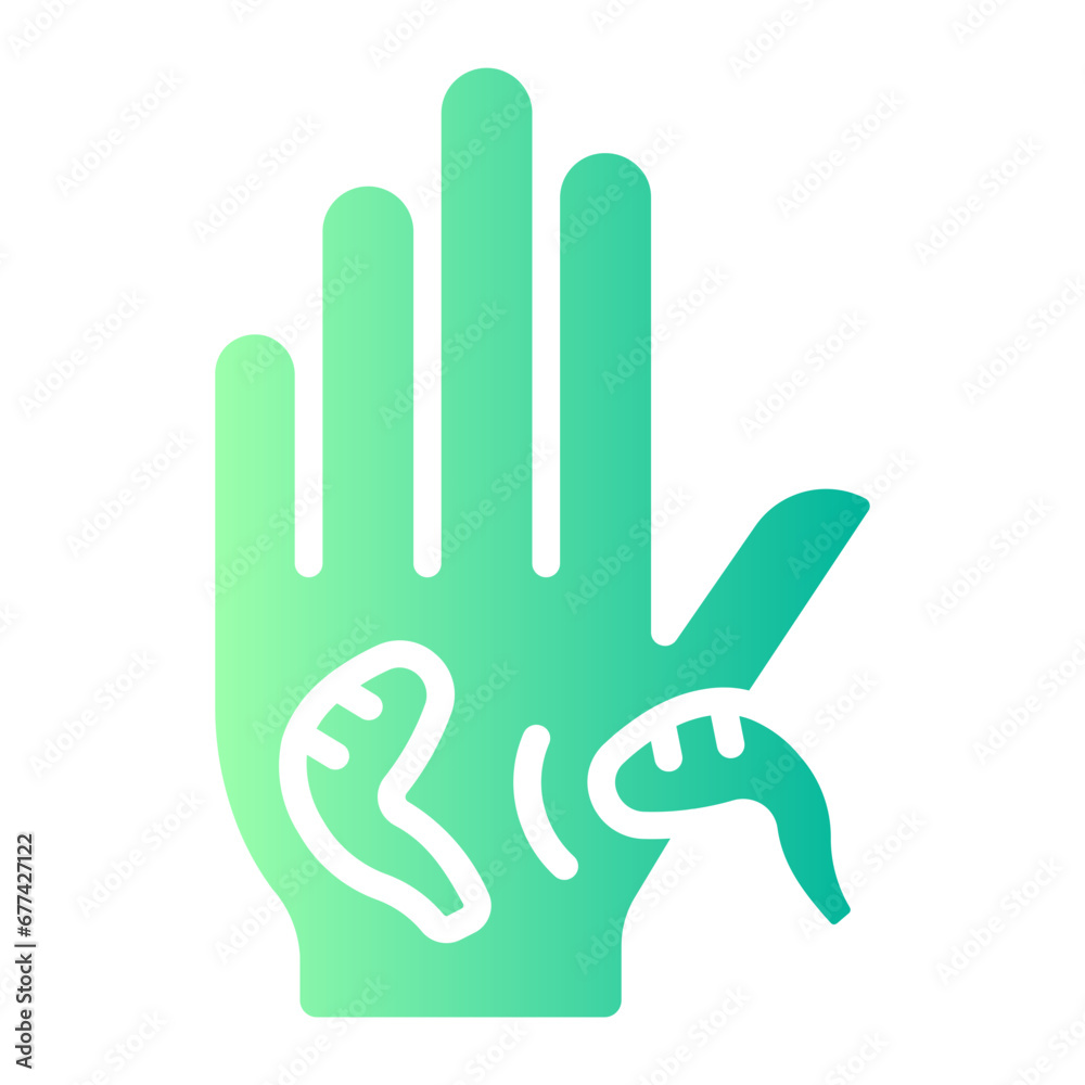 leech therapy Gradient icon