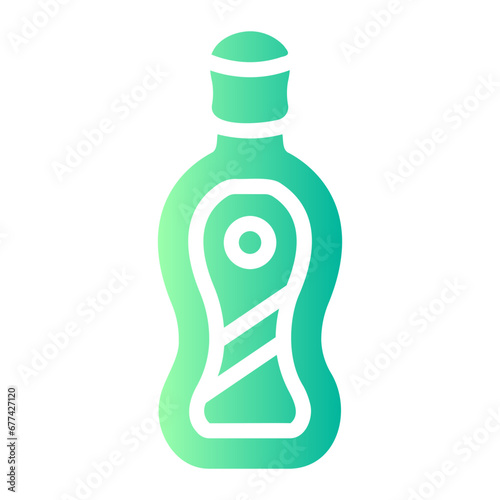 massage oil Gradient icon