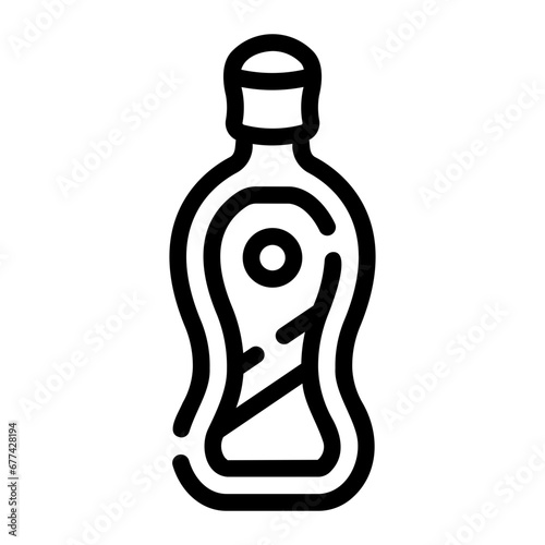 massage oil Line Icon