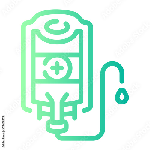 chemotherapy Line Gradient Icon