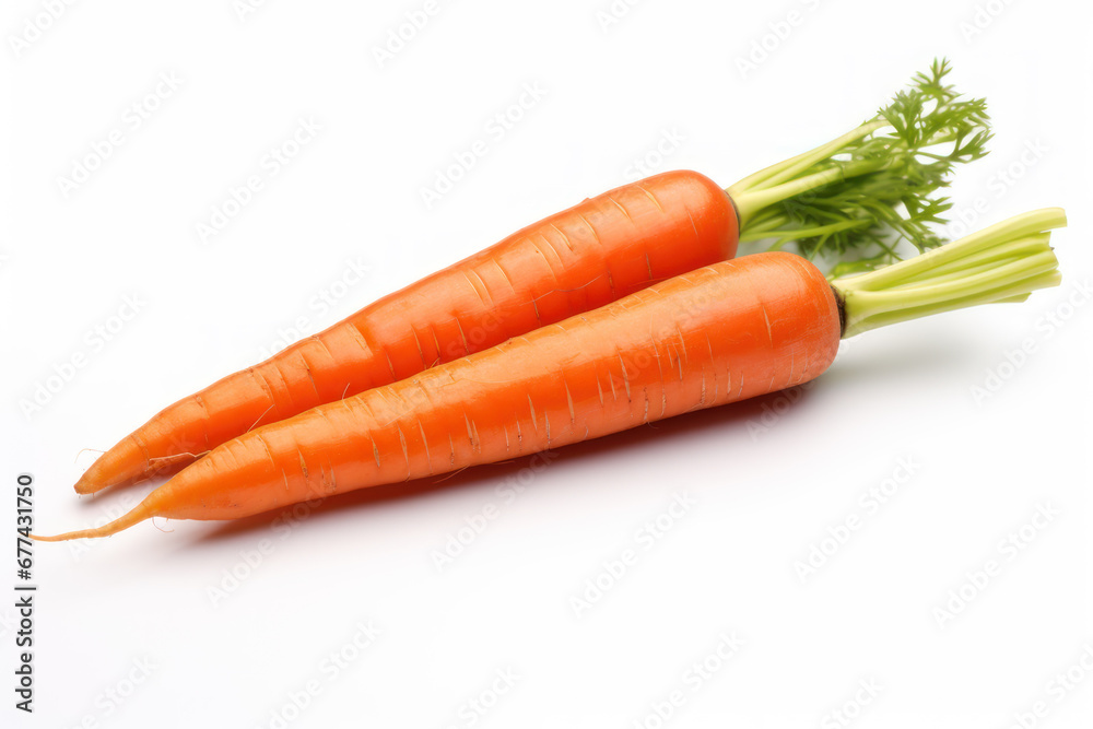 Fresh Carrot isolated on white background Fresh Carrot isolated on white background