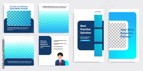 Social media carousel post banner layout for tips, did you know, podcast, motivation, self-development, product, ads, promotion, influencer, microblog, sharing knowledge template