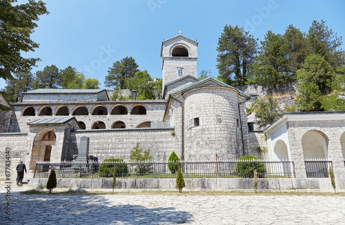 Cetinje Monastery in the old royal capital of Montenegro