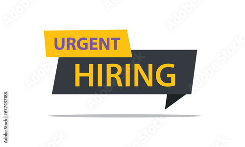 we are hiring banner flyer job vacancy