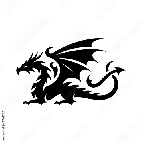 Dragon Vector Logo Art