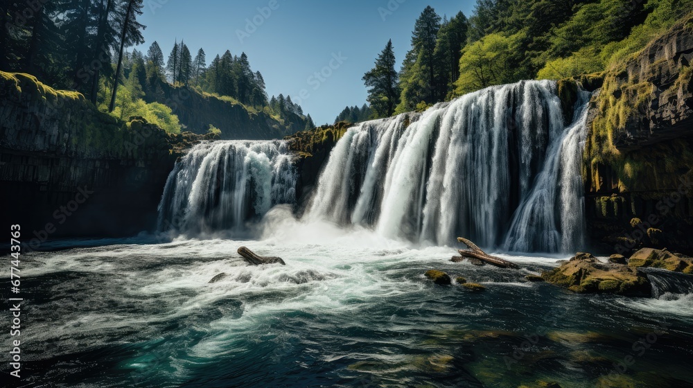 waterfall in the forest