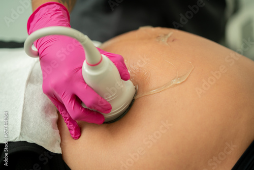 Medical Ultrasound Technology Scan Machine Procedure  