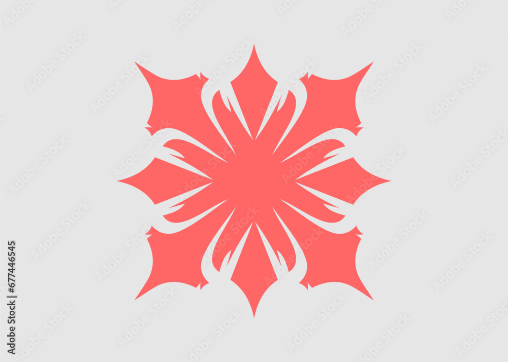 mandala illustration motif flower art hand composition combination pattern art beautiful
