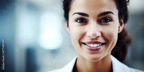 Wallpaper Mural a close-up of a woman smiling Torontodigital.ca