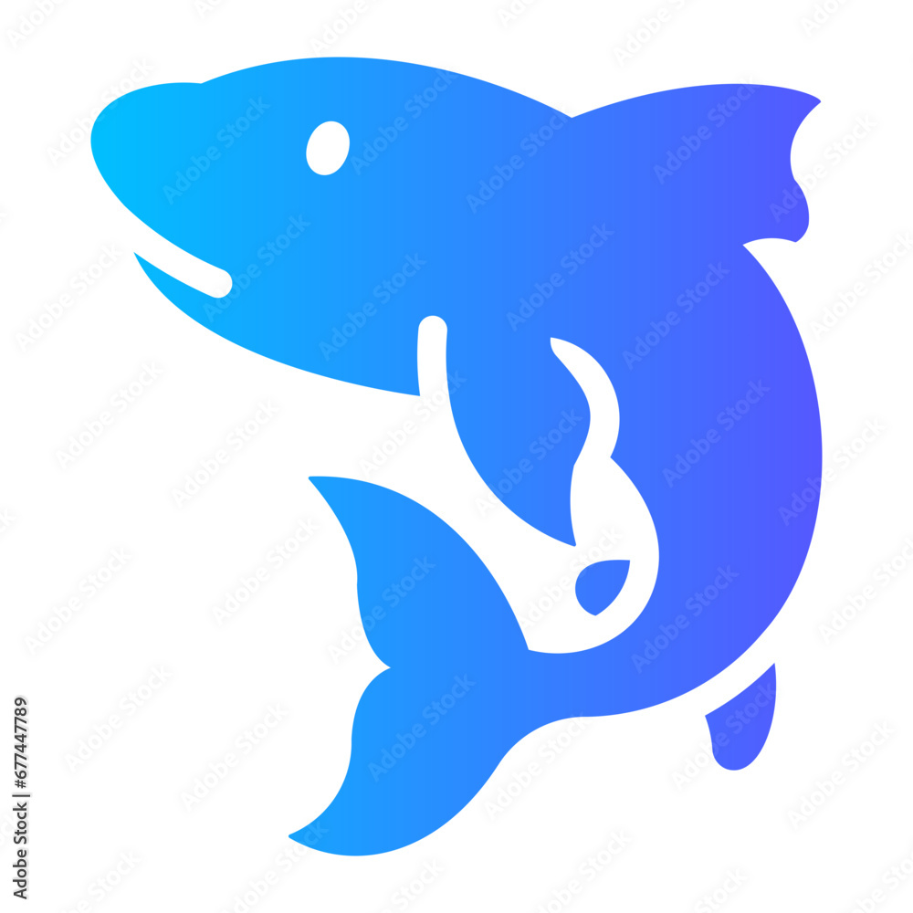Fototapeta premium tuna Gradient icon
