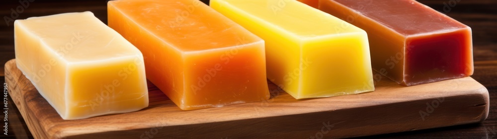 a close up of a block of soap a close up of a block of soap