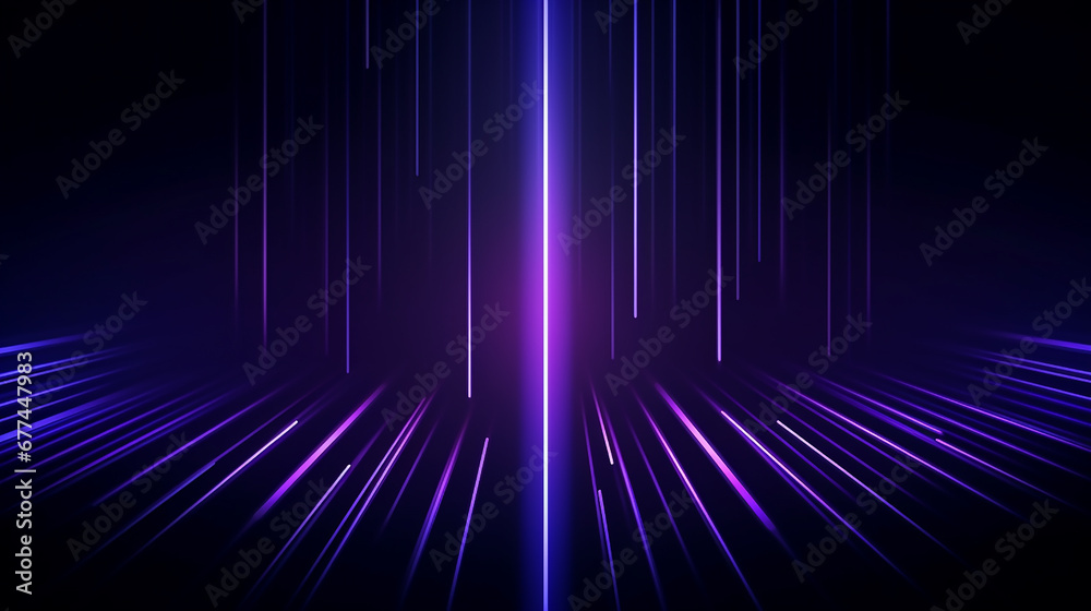 Abstract Square Technology Dark Blue Purple Gradient Background With