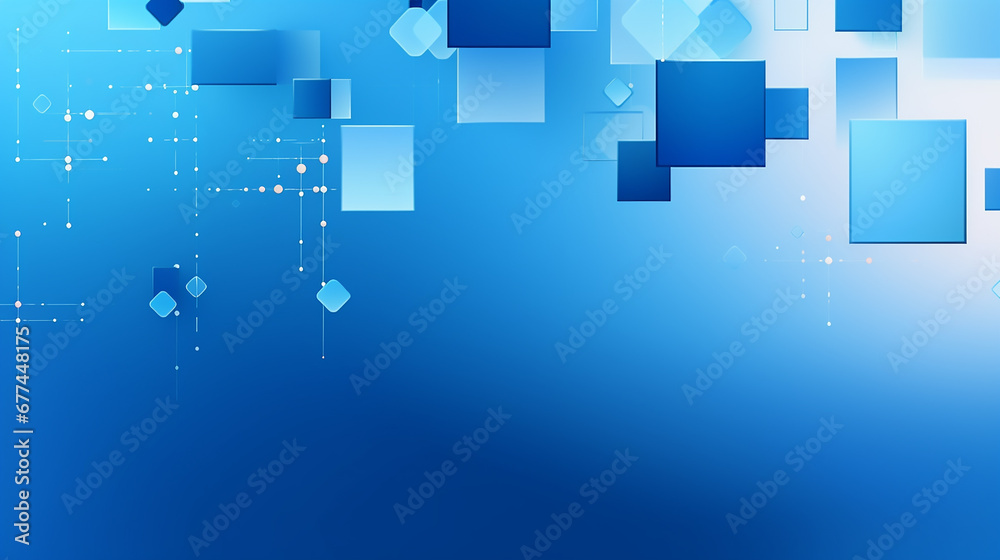 Abstract blue color square pattern on banner with technology concept Modern and minimal concept. You can use for cover, poster, technology banner web. Abstract blue color square pattern on banner with technology concept Modern and minimal concept. You can use for cover, poster, technology banner web.