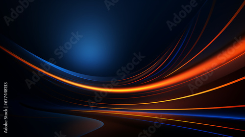 Multicolor light abstract waves design colorful black and gold light wave design elements in concept of sound, music, technology, science. Abstract rainbow light wave futuristic background. 