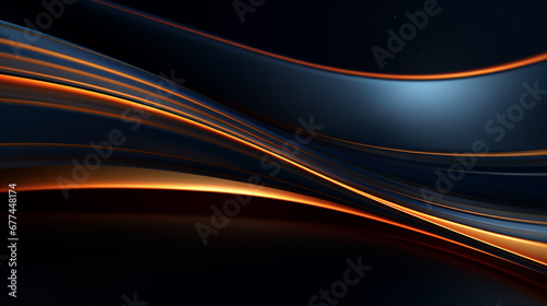 Multicolor light abstract waves design colorful black and gold light wave design elements in concept of sound, music, technology, science. Abstract rainbow light wave futuristic background. 