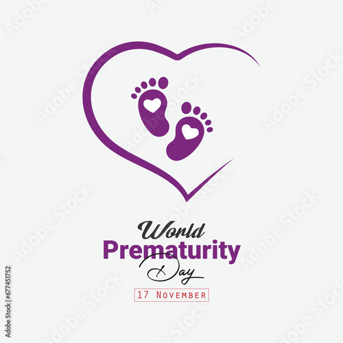 Vector World Prematurity Day Design Resources